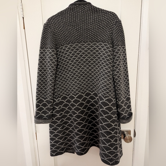 Cocogiò Made In Italy Wool Blend Cardigan Large - Picture 6 of 8